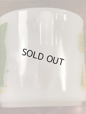 企業キャラクターのグリーンジャイアントのフェデラル社製のビンテージマグカップ