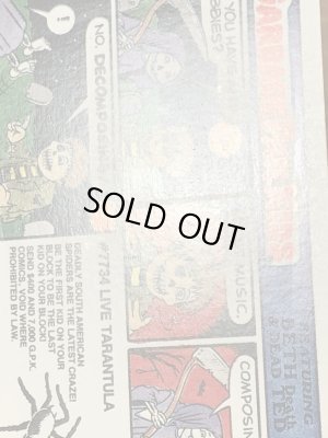 Topps社製のガーベッジペイルキッズの80’sヴィンテージカードシール