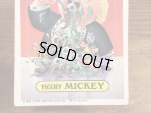 Topps社製のガーベッジペイルキッズの80’sヴィンテージカードシール