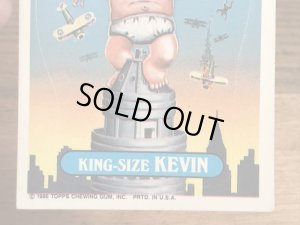 Topps社製のガーベッジペイルキッズの80’sヴィンテージカードシール