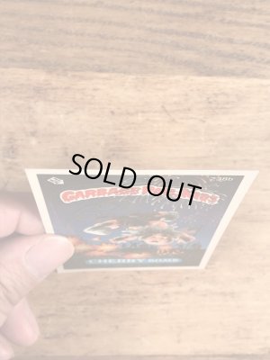 Topps社製のガーベッジペイルキッズの80’sヴィンテージカードシール