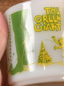 他の写真2: Federal “Green Giant” Milk Glass Mug　グリーンジャイアント　ビンテージ　マグカップ　フェデラル　60〜70年代