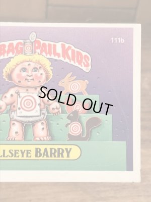 Topps社製のガーベッジペイルキッズの80’sヴィンテージカードシール