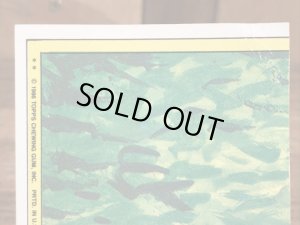 トップス社製のガーベッジペイルキッズの80年代ビンテージステッカーカード