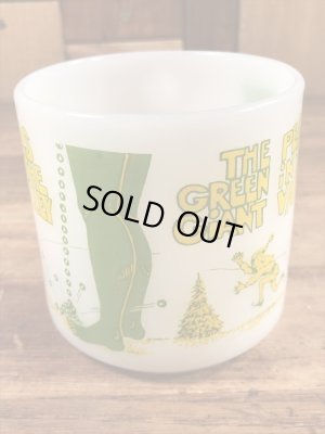 企業キャラクターのグリーンジャイアントのフェデラル社製のビンテージマグカップ