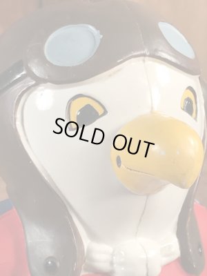 企業キャラクターのBay View Federal Savingsの70年代ビンテージ貯金箱ドール