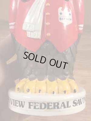 アメリカの銀行のアドバタイジングキャラクターの70’sヴィンテージコインバンクフィギュア