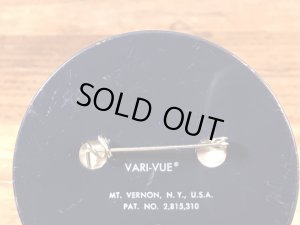 ウッジーオウル　ビンテージ　缶バッチ　企業キャラクター　レンチキュラー