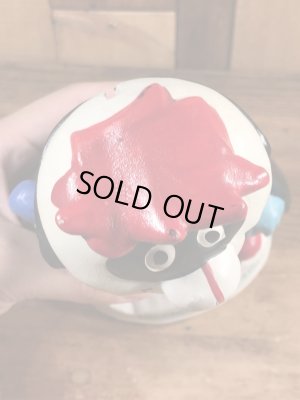 企業キャラクターのダットマンの60〜70年代ビンテージ貯金箱フィギュア