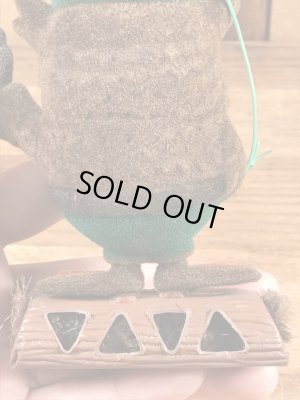 アドバタイジングキャラクターのWoodsy Owlの70’sヴィンテージフィギュア