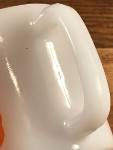 他の写真1: Glasbake “Carl's Jr.” Milk Glass Mug　カールスジュニア　ビンテージ　マグカップ　グラスベイク　70年代