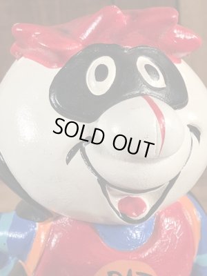 企業キャラクターのダットマンの60〜70年代ビンテージ貯金箱フィギュア