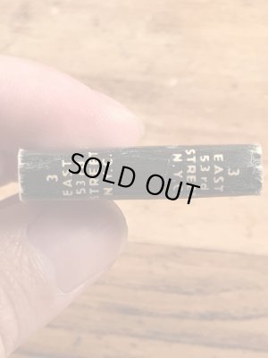 企業キャラクターのスターククラブの40〜50年代ビンテージマッチブック