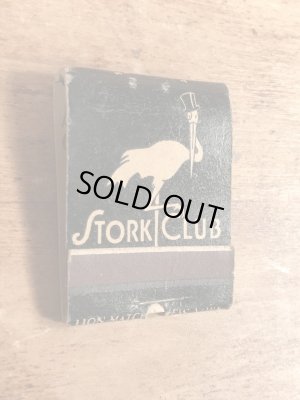 企業キャラクターのスターククラブの40〜50年代ビンテージマッチブック