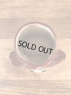 企業キャラクターのナゲットサムの60〜70年代ビンテージ陶器花瓶