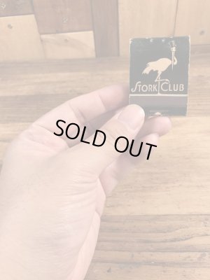アドバタイジングキャラクターのStork Clubの40〜50’sヴィンテージマッチブック