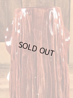 企業キャラクターのナゲットサムの60〜70年代ビンテージ陶器花瓶