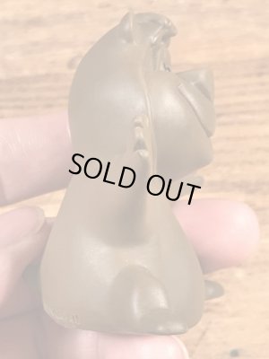 アドバタイジングキャラクターのCrest Toothpasteの70’sヴィンテージフィンガーパペットドール