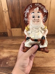 他の写真3: The Nugget Sparks, Nev “Nugget Sam” Ceramic Figural Vase　ナゲットサム　ビンテージ　花瓶　陶器　60〜70年代