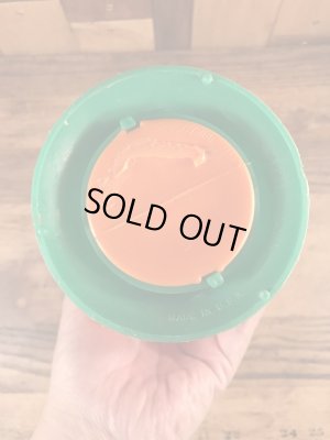 葉っぱの部分がフタになっているフロリダオレンジの60’sヴィンテージジュースジャグ