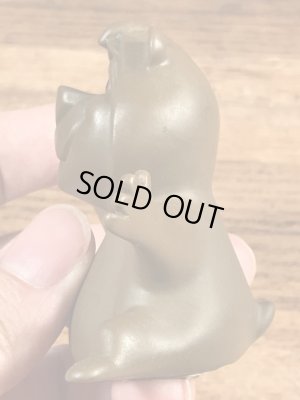 企業キャラクターのクレストティースパスタの70年代ビンテージ指人形