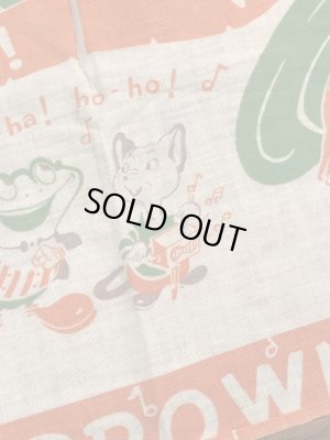 アドバタイジングキャラクターのBuster Brownの40〜50’sヴィンテージスカーフ