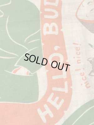 アドバタイジングキャラクターのBuster Brownの40〜50’sヴィンテージスカーフ