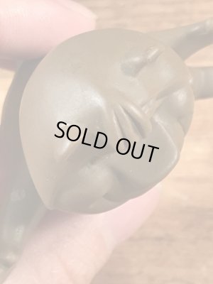 企業キャラクターのクレストティースパスタの70年代ビンテージ指人形