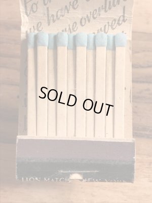 企業キャラクターのスターククラブの40〜50年代ビンテージマッチブック