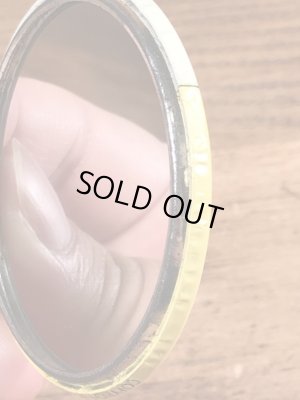 企業キャラクターのバスターブラウンの40年代ビンテージ手鏡