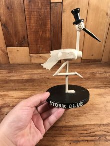 他の写真3: New York Nightclub “Stork Club” Wood Mascot Figurine　ストーククラブ　ビンテージ　ディスプレイフィギュア　40〜50年代