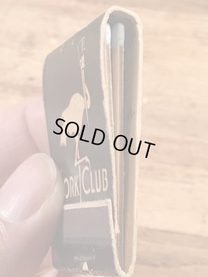 企業キャラクターのスターククラブの40〜50年代ビンテージマッチブック