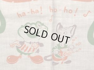 アドバタイジングキャラクターのBuster Brownの40〜50’sヴィンテージスカーフ