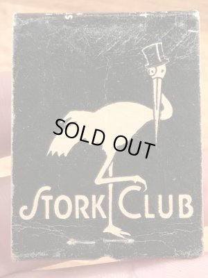 アドバタイジングキャラクターのStork Clubの40〜50’sヴィンテージマッチブック