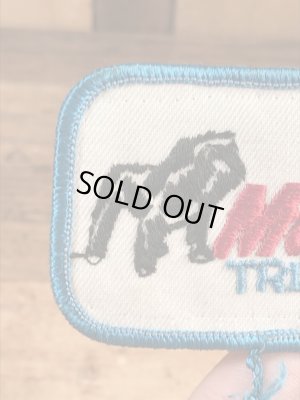 アドバタイジングキャラクターのマックトラックの70年代ビンテージワッペン