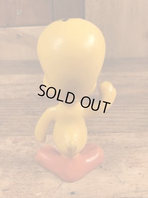 ルーニーテューンズのトゥイーティーバードの70’sヴィンテージPVCフィギュア