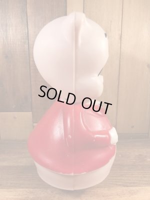 ルーニーテューンズのポーキーピッグの60年代ビンテージ起き上がりこぼし