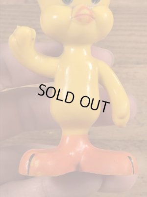 ルーニーテューンズのトゥイーティーバードの70’sヴィンテージPVCフィギュア