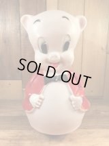 Looney Tunes Porky Pig Roly Poly Toy　ポーキーピッグ　ビンテージ　起き上がりこぼし　ルーニーテューンズ　60年代