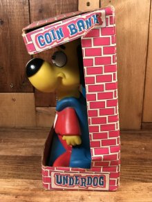 他の写真2: Cartoon Underdog Coin Bank　アンダードッグ　ビンテージ　コインバンク　ウルトラわんちゃん　90年代