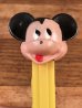 Disneyキャラクターのミッキーマウスの60〜70'sヴィンテージ足無しPezディスペンサー
