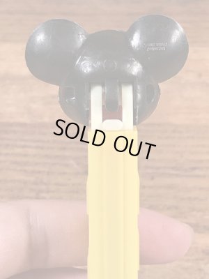 Disneyキャラクターのミッキーマウスの60〜70'sヴィンテージ足無しPezディスペンサー