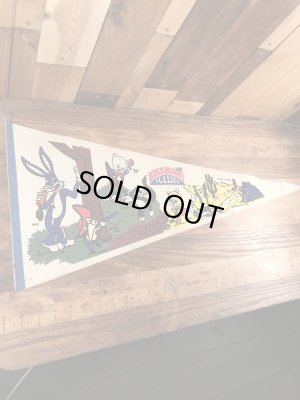 バッグスバニーやトゥイーティーが描かれたルーニーテューンズの70’sヴィンテージペナント