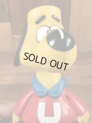 アンダードッグのプラスチック製の90年代ビンテージ貯金箱フィギュア