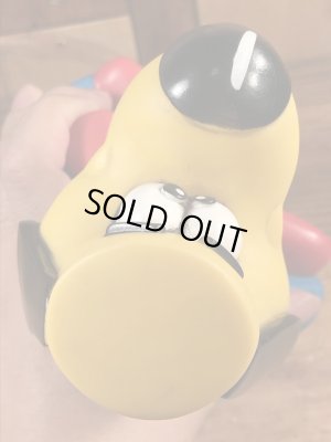 アンダードッグのプラスチック製の90年代ビンテージ貯金箱フィギュア