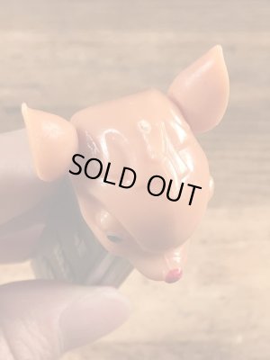 ディズニーキャラクターのバンビの70〜80年代ビンテージ足無しペッツ