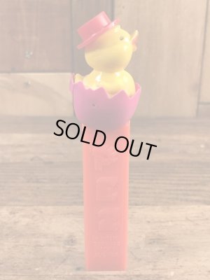 イースターのチックインエッグの60〜70年代ビンテージ足無しペッツ