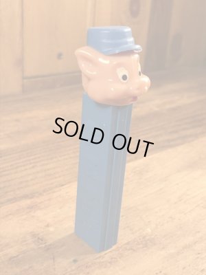 ディズニーキャラクターの3匹のこぶたの60〜70年代ビンテージ足無しペッツ