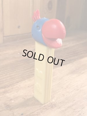 動物シリーズのオウムの70年代ビンテージ足無しペッツ