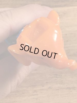 動物シリーズの象の60〜70年代ビンテージ足無しペッツ